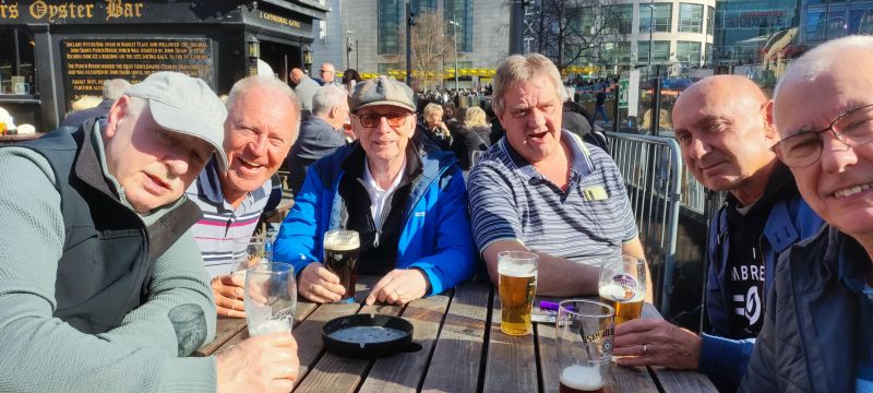 Chris Miles, Brian Fairbrother, Pat Black, Colin Chatterton, Martin Field and Dave Sharp